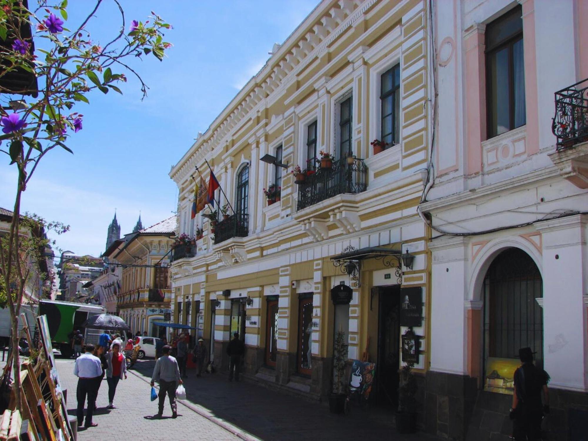 Casa Colonial Quito Hotel Luaran gambar